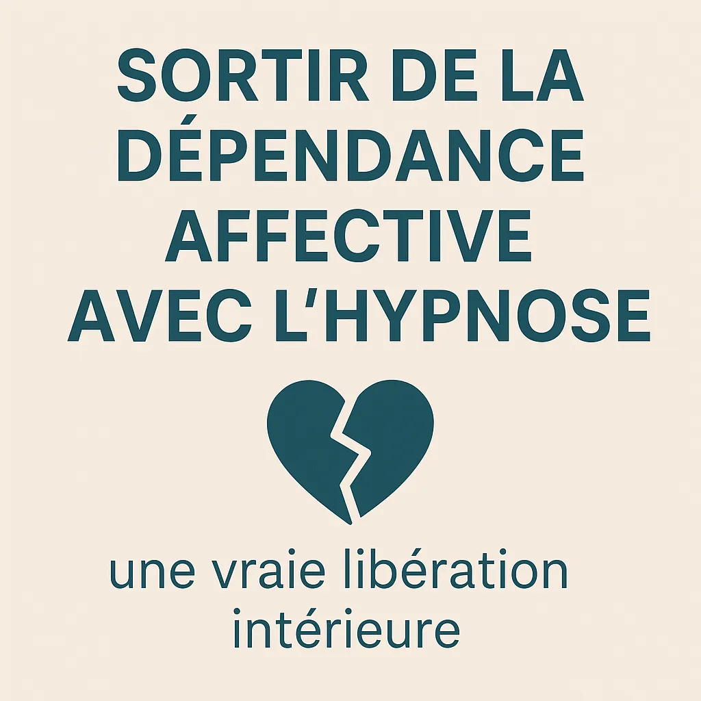 Sortir de la dépendance affective avec l’hypnose – image illustrant un cœur libéré